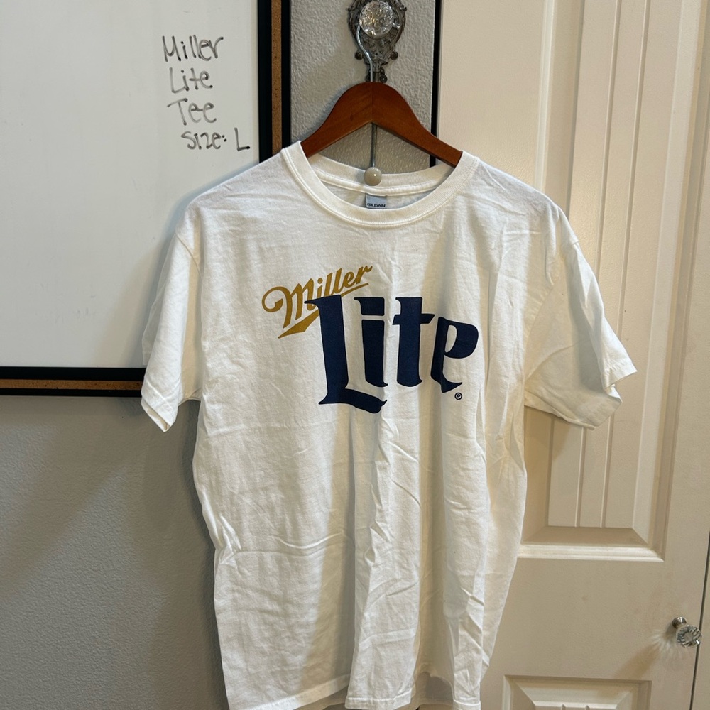 Miller Lite White T-Shirt